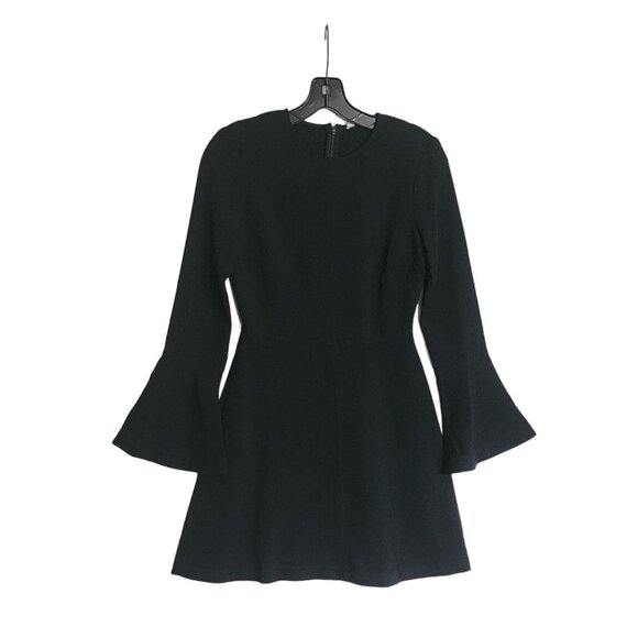 ALC Cassidy Black Dress With Bell Sleeves - Picture 2 of 6